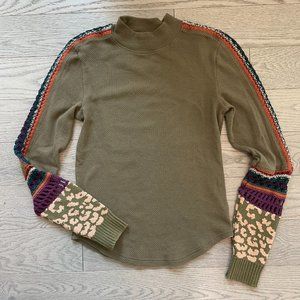 $40 - Free People Gently Used Crochet Sweater